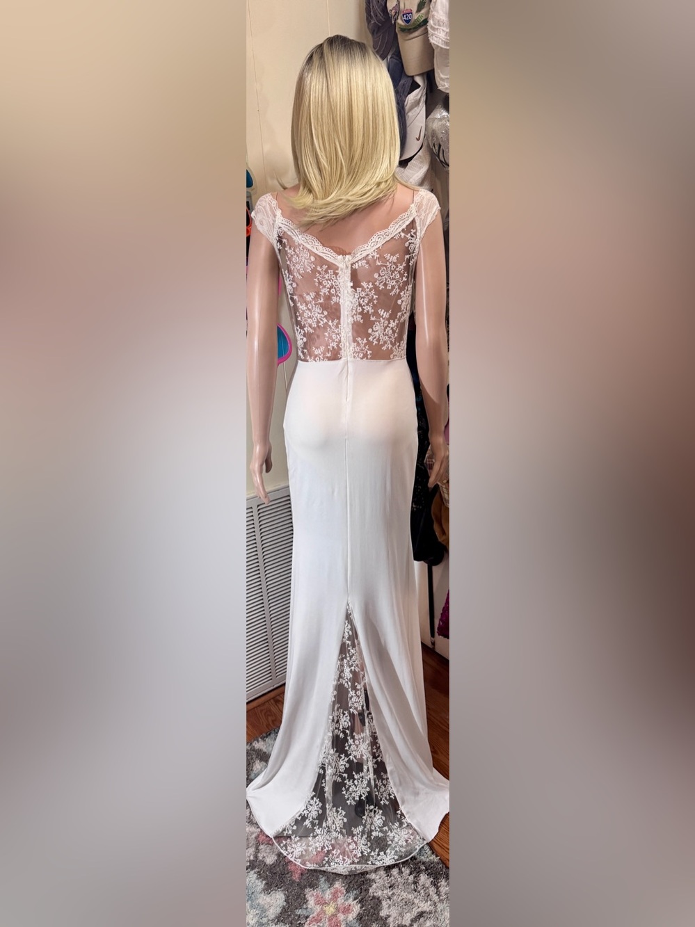 Wedding / White Party Dress size M (4-6) NWT!